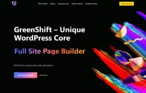 GreenShift: A Go-To For WordPress Block-Based Websites