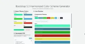 Craft Unique Bootstrap 5.3 Themes with this Live Generator