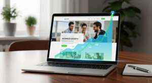 Demonstrating how a website contributes to business growth.