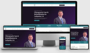 ABC Rehab and Chiropractic seen on different devices.