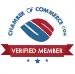 Chamber of Commerce verified member badge