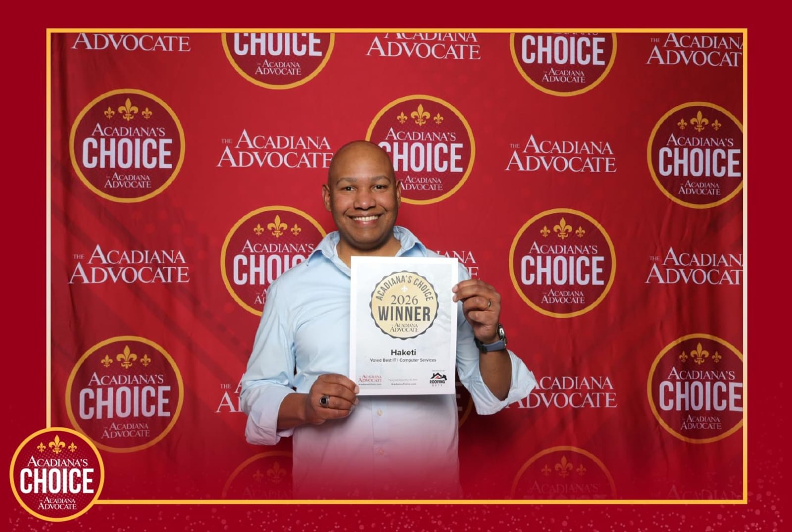 Haketi Named 2026 Acadiana’s Choice Winner for Best IT and Computer Services | Haketi Haketi Named 2026 Acadiana’s Choice Winner for Best IT and Computer Services