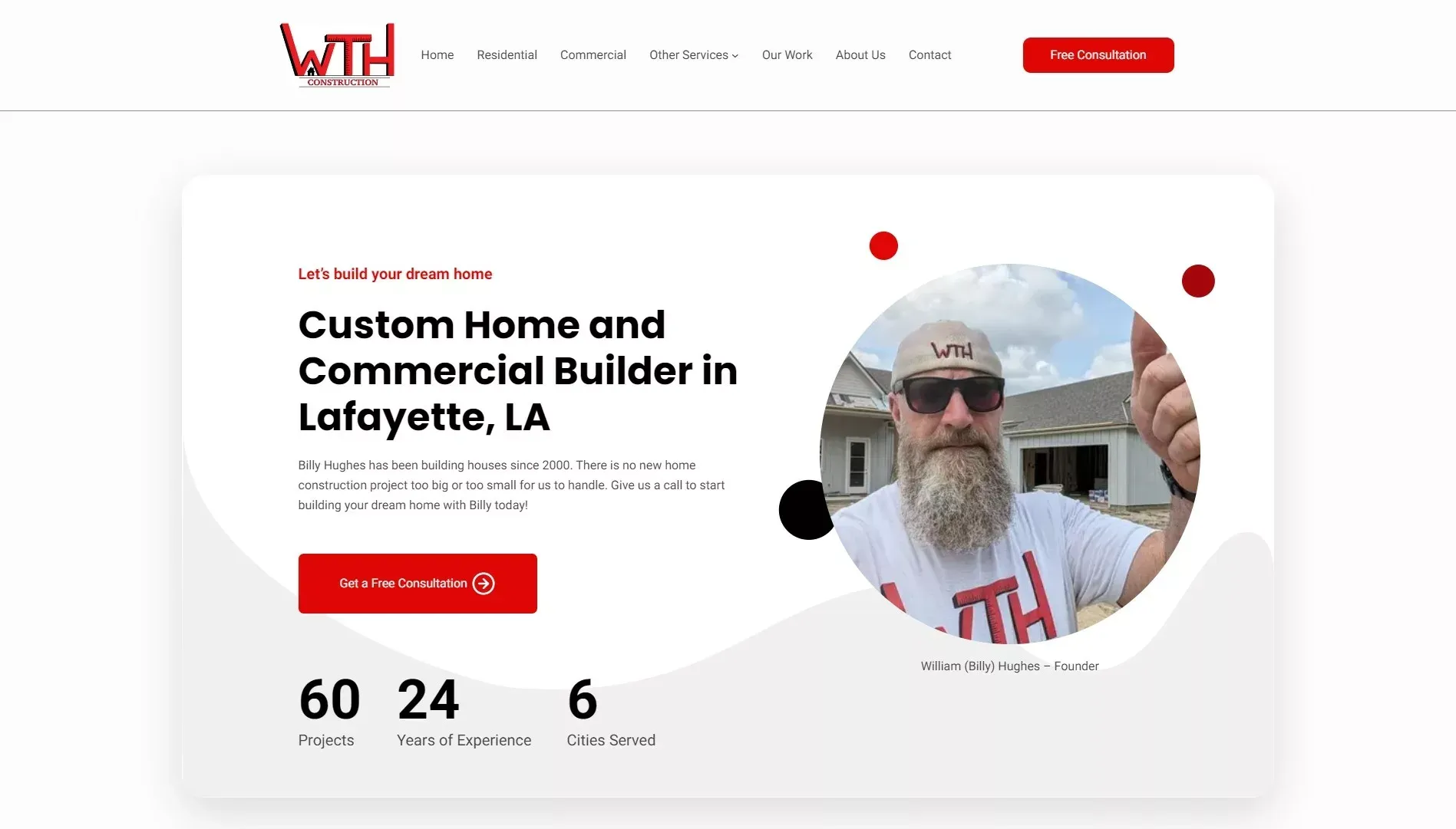New Design for WTH Construction in Louisiana